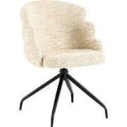 Eetkamerstoel Beige - Draaibaar - Claes - Set van 2