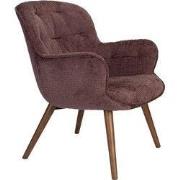Dutchbone Lenn Fauteuil Plum