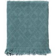 Dutch Decor BELLE - plaid 130x180 cm - 100% katoen - geweven patroon -...