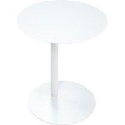 Spinder Design Bijzettafel MERO - Wit - 50 Hoog