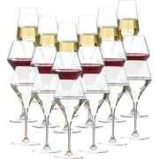 OTIX Wijnglazen set - Rode Wijnglazen - Witte Wijnglazen - Transparant...