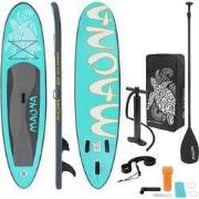 Stand Up Paddle Surfboard 308 x 76 x 10 cm Turquoise Maona