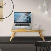 Laptop Tafel Opvouwbaar Bruin Hout ML Ontwerp