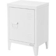 Industriële archiefkast Kantoorkast 40x30x57,5 cm wit staal ML design