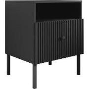 Meubella - Nachtkastje Vermont - Antraciet