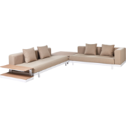 MISSANELLO - Loungeset - Beige - Aluminium/Polyester