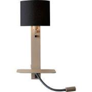Wandlamp Florence - Bruin - 24x24x52cm