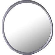 PTMD Limera Nickel Alu Round Mirror Irregular Border S