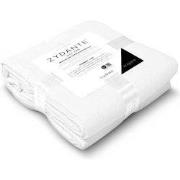 Zydante® Dekbedovertrekset Mousseline Micro 200x220 - Wit - met 2 Kuss...