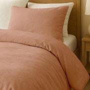 Zydante® Dekbedovertrek Velvet  200x200/220 cm - Oud Roze - met 2 Kuss...