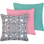 TIDE - Set van 3 tuinkussens - Meerkleurig - Polyester