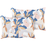 VEREZZI - Tuinkussen set van 2 - Meerkleurig - 40 x 60 cm - Polyester