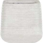 PARIKIA - Plantenbak - Wit - 49 cm - Polyresin