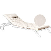 CESANA PREMIUM - Ligstoelkussen - Lichtbeige - Polyester