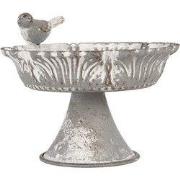 Clayre & Eef Etagère 13x12x10 cm Grijs Metaal