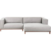 VENG - Hoekbank - Grijs - Linkszijdig - Polyester