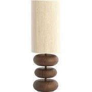 Light & Living - Tafellamp DANIALO - Ø22x67.5 cm - Bruin