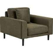 Fauteuil Groen Stof - 92x90x54cm - Lido