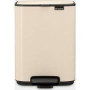 Bo Pedaalemmer, 4 liter, stil sluitend, kunststof binnenemmer - Soft B...