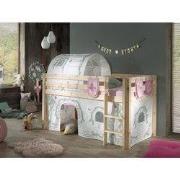 LUCEVI - Pino Halfhoogslaper + Ladder + Birdy Gordijntjes + 3 Zakjes +...