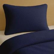 Zydante® Dekbedovertrek Teddy 240x220 cm - Navy - met 2 Kussenslopen