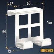 Towel hanger - Handdoek haak - RVS - Set van 2