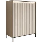 Meubella - Schoenenkast Timoteo - Beige - 78 cm