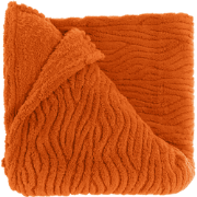 Unique Living - Plaid Clio 150x200cm - Orange Flame