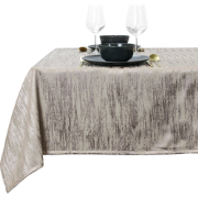 Unique Living - Tafelkleed Neomi 145x250cm - Taupe