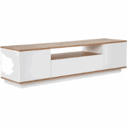 TV-meubel met 3 opklapbare deuren en 1 niche L180 cm - VERAMONT