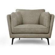 Fauteuil Beige Stof - 119x92x84cm - Bari