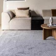 Vloerleed Rigel Grijs/Antraciet Grijs; Antraciet - Polyester - 200 x 2...