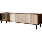 Meubella - Riverhead - TV-Meubel - Beige/Eiken - 180 cm