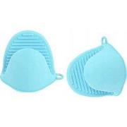 Siliconen pannenlap - Hittebestendig - Ovenwanten - Ovenhandschoenen -...