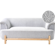 ALNOR - Tweezitsbank - Lichtgrijs - Polyester