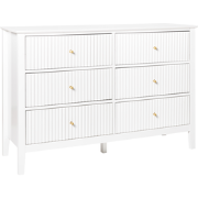 ASSISI - Dressoir 6 lades - Wit - MDF