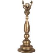 Clayre & Eef Kandelaar Ø 14x40 cm Goudkleurig Metaal