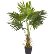 FAN PALM - Kunstplant - Groen - Synthetisch materiaal