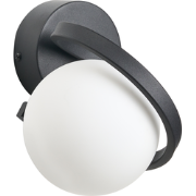 COLAGNE - Wandlamp - Zwart - Aluminium