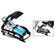 Decopatent® PRO Voetpomp - Fietspomp met drukmeter 170 Psi - Dubbele C...