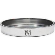 Rivièra Maison Maxime: kaarsenhouder zilver rond aluminium L (ØxH) 13x...
