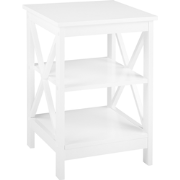 FOSTER - Bijzettafel - Wit - MDF