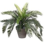 Mica Decorations Cycas Palm Kunstplant in Bloempot Stan - H37 x Ø44 cm...