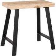 Mica Decorations  Plano Kruk - L46 x B32 x H46 cm - Vurenhout - Lichtb...