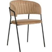 Moony chair beige - l54xw51xh79cm