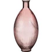 Mica Decorations Firenza Fles Vaas - H59 x Ø29 cm - Gerecycled Glas - ...
