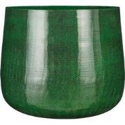 Benson pot round d. green - h32xd37cm