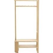 Light&living Kapstok 85x30x180 cm GAIOS mango hout naturel