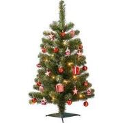 Black Box Trees Joy Kunstkerstboom met 26 Ornamenten en LED Verlichtin...