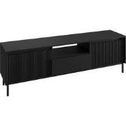 Meubella - TV-Meubel Orvana - Zwart - 174 cm